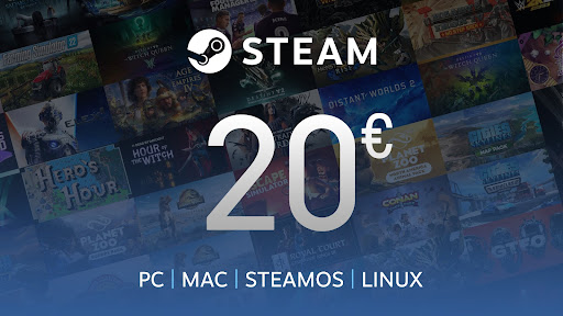 Carte regalo di Steam 