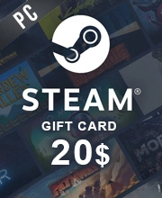Steam Gift Card 20 USD Pc