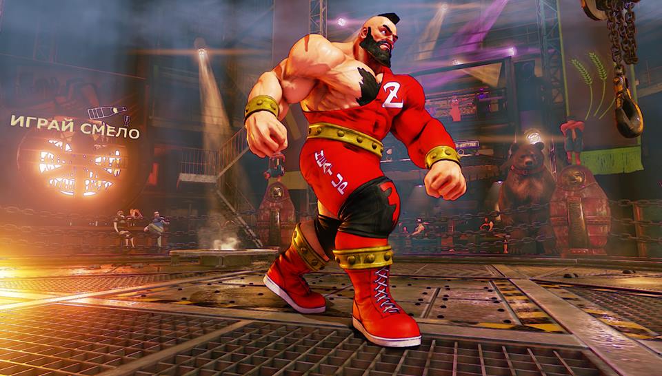Street Fighter 5 Caratteri