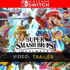 Super Smash Bros Ultimate Nintendo Switch video trailer