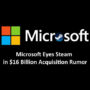 Microsoft Punterebbe ad Acquisire Steam con 16 $ Miliardi Secondo un Rumor