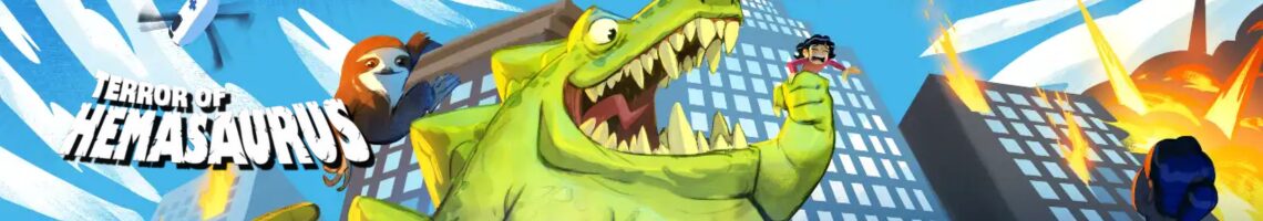 Distruggi tutto in questo gioco cooperativo di dinosauri: Terror of Hemasaurus