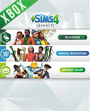 The Sims 4 Bundle Seasons, Jungle Adventure, Spooky Stuff