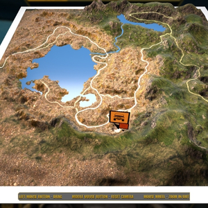 Truck Mechanic Dangerous Paths - Mappa del Terreno 3D