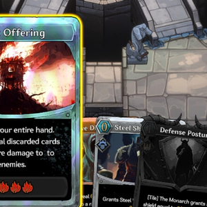 Vambrace Dungeon Monarch - Carta Offerta Bruciata