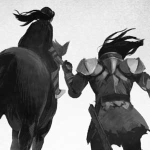 A Blind Legend Cavaliere cieco e figlia Louise