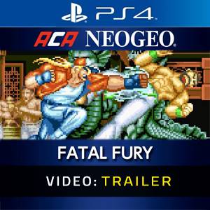 ACA NEOGEO FATAL FURY PS4 Trailer del Video