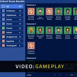 Academia School Simulator - Gameplay