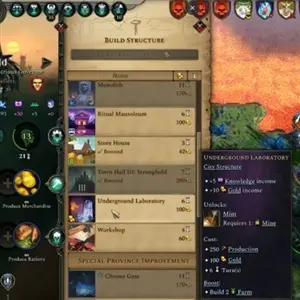 Age of Wonders 4: Cosmic Wanderer - Costruisci struttura