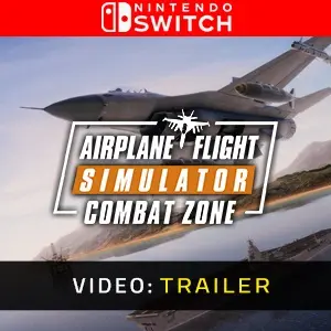 Airplane Flight Simulator Combat Zone Nintendo Switch - Trailer