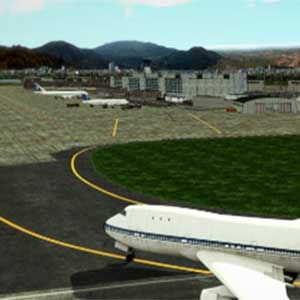 Grande aeroporto internazionale