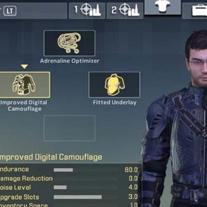 Alpha Protocol Aggiornamento dell'armatura