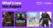 Gioca gratis con Prime: I giochi cloud di Amazon Luna di agosto 2026