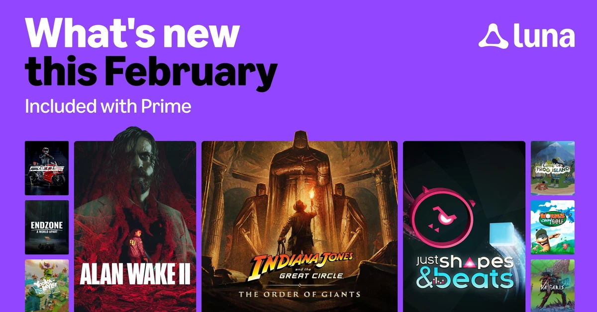 Play For Free with Prime February 2026