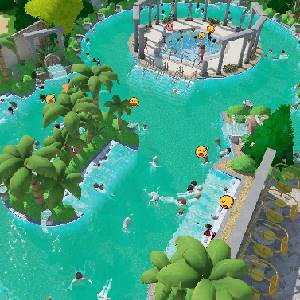 Aquapark Tycoon - Alberi e Fontane