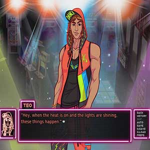 il calore è acceso e le luci brillano