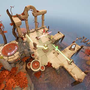 devia il percorso della luce