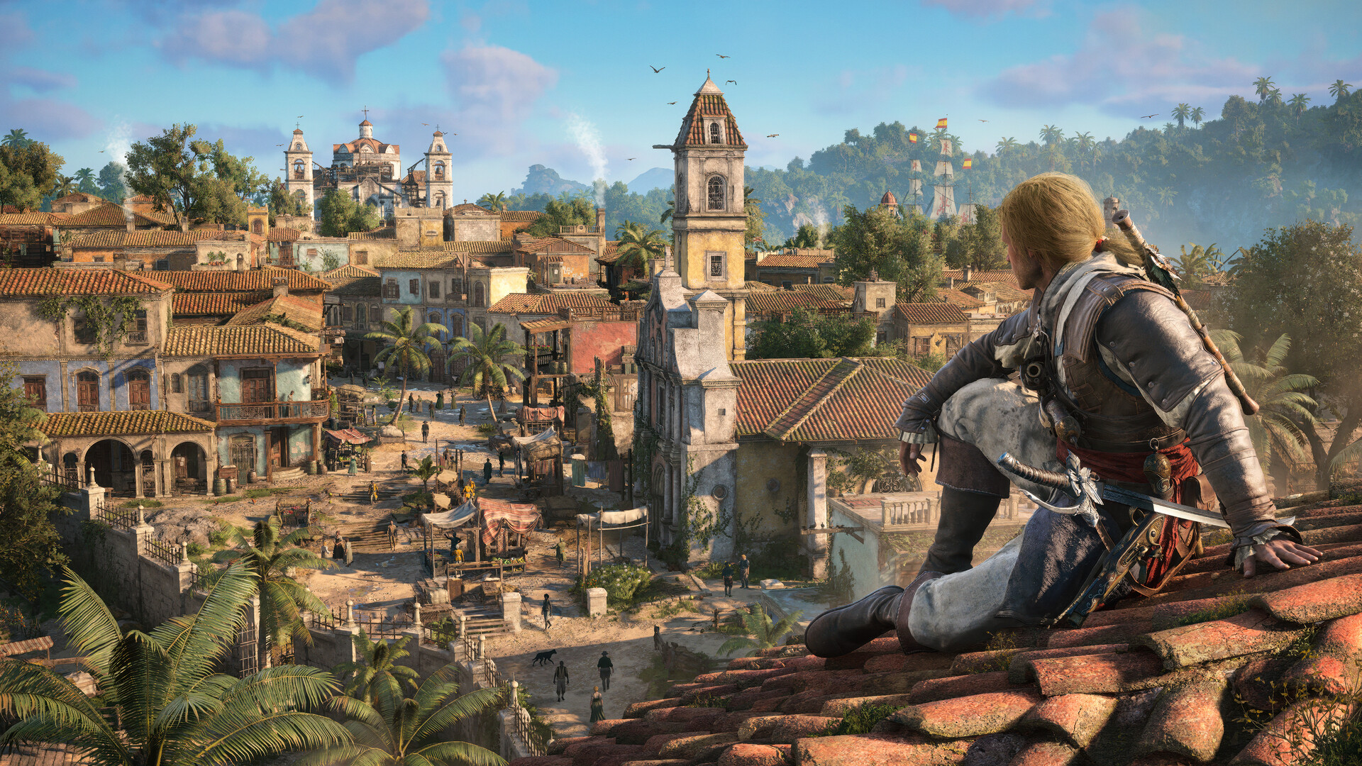 Assassin's Creed Black Flag Resynced ambientazione pirata Edward Kenway