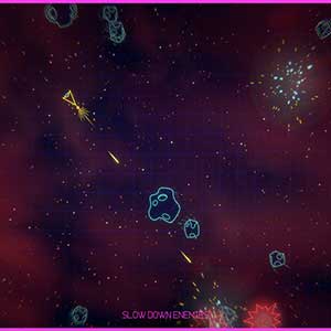 Asteroids Recharged Rallentamento Power-up