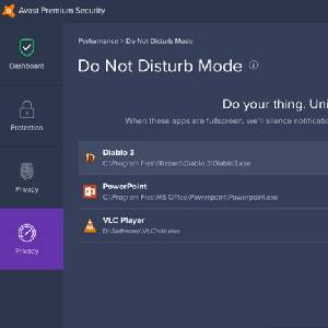 Avast Premium Security 2023 Modalità Non Disturbare