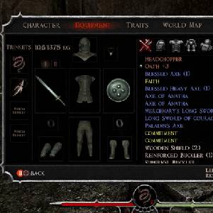 Back To Ashes - Equipaggiamento