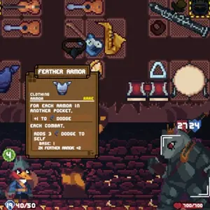 Backpack Dungeon - Armatura di piume
