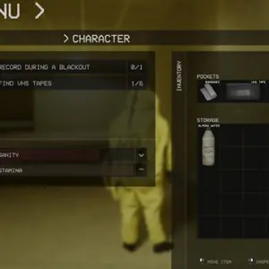 Backrooms: Escape Together - Inventario