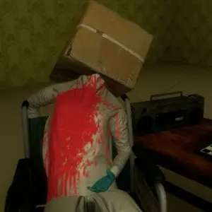 Backrooms Level X - Testa a Forma di Scatola