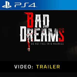 BAD DREAMS - Rimorchio Video