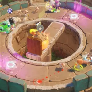 Bake 'n Switch - Combattimento