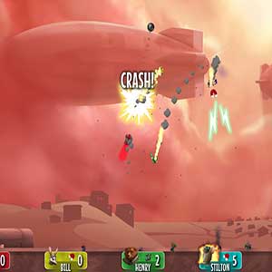 intense battaglie contro altri piloti