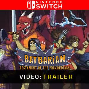 Batbarian: Testament of the Primordials Nintendo Switch - Trailer