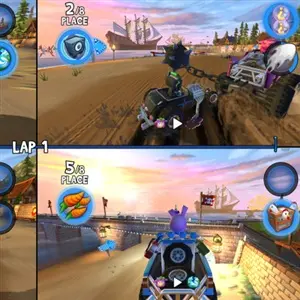 Beach Buggy Racing 2 Island Adventure - Schermo Diviso