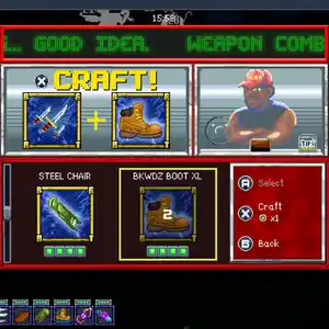 Beatdown City Survivors - Creazione di armi