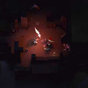 Creatura sconosciuta che attacca