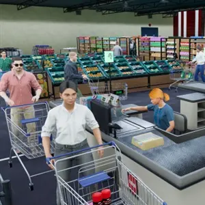 Better Mart - Layout della cassa