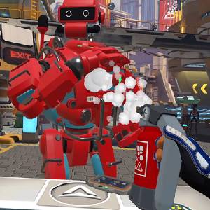 Border Bots VR - Pulizia Spray
