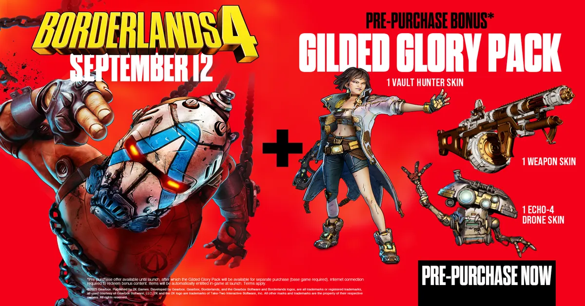 borderlands 4 preorder bonus
