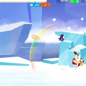 Bouncemasters 2: Pengu Throw - Arco dello swing