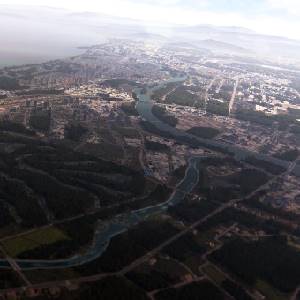 Broken Arrow - Vista Aerea