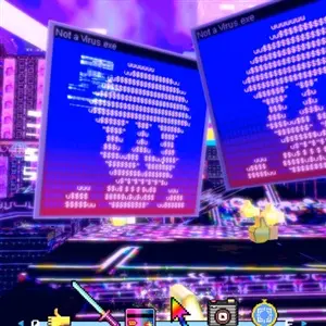 Broken Reality - Cartellone Digitale