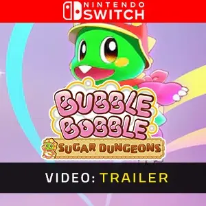 Bubble Bobble Sugar Dungeons Nintendo Switch - Video Trailer