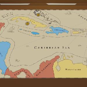Buccaneers! - Mappa