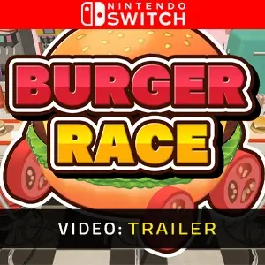 BURGER RACE Nintendo Switch - Trailer video