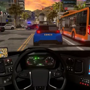 Bus Driving Simulator: EVO - Visuale di Guida