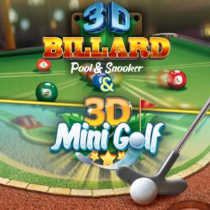 3D Billiards & 3D MiniGolf Bundle Playstation 5
