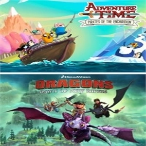 Adventure Time Pirates of the Enchiridion and DreamWorks Dragons Dawn of New Riders Bundle Xbox Series X