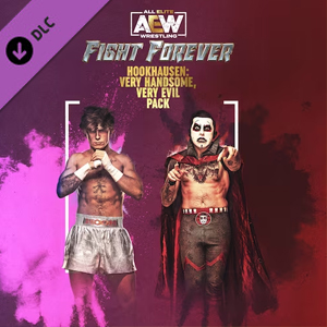 AEW Fight Forever Hookhausen Very Handsome, Very Evil Pack Pc