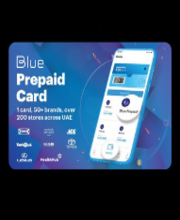 Blue Prepaid eCard Gift Card Pc