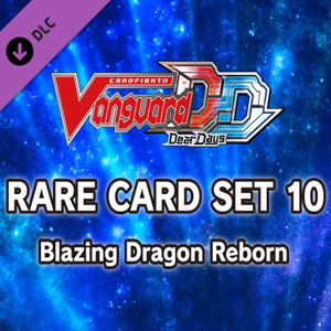 Cardfight Vanguard DD Rare Card Set 10 D-BT06 Blazing Dragon Reborn Pc